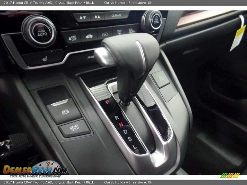2017 Honda CR-V Touring AWD Crystal Black Pearl / Black Photo #10