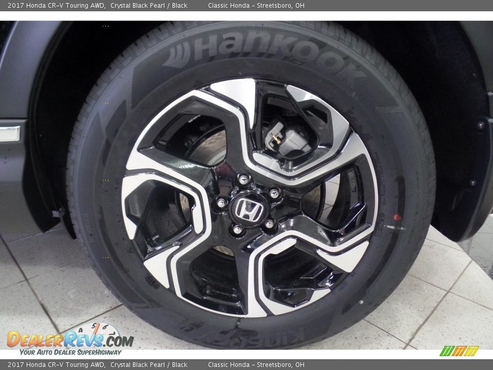 2017 Honda CR-V Touring AWD Crystal Black Pearl / Black Photo #14