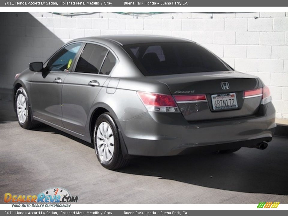 2011 Honda Accord LX Sedan Polished Metal Metallic / Gray Photo #2