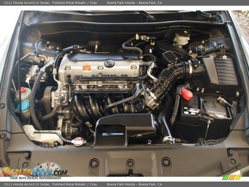 2011 Honda Accord LX Sedan Polished Metal Metallic / Gray Photo #23