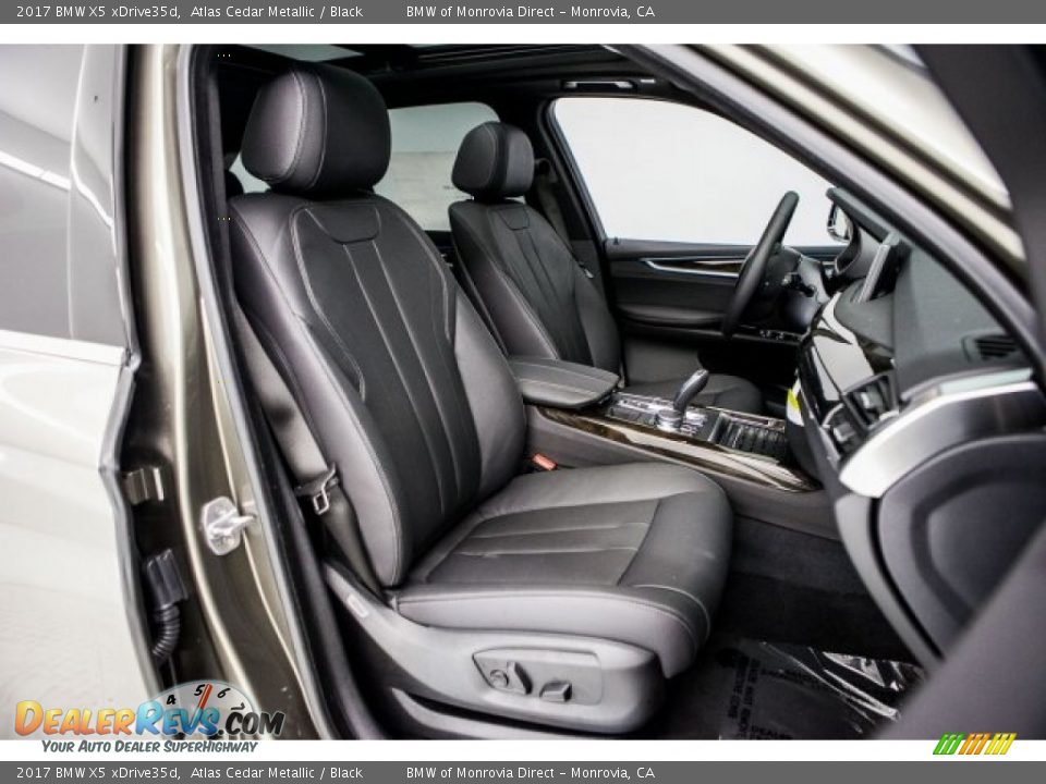 Black Interior - 2017 BMW X5 xDrive35d Photo #2