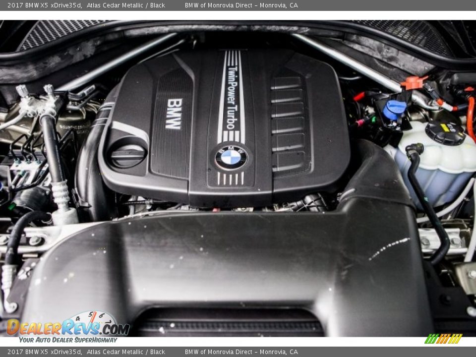 2017 BMW X5 xDrive35d 3.0 Liter Turbo-Diesel DOHC 24-Valve Inline 6 Cylinder Engine Photo #8