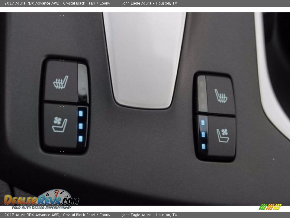 2017 Acura RDX Advance AWD Crystal Black Pearl / Ebony Photo #31