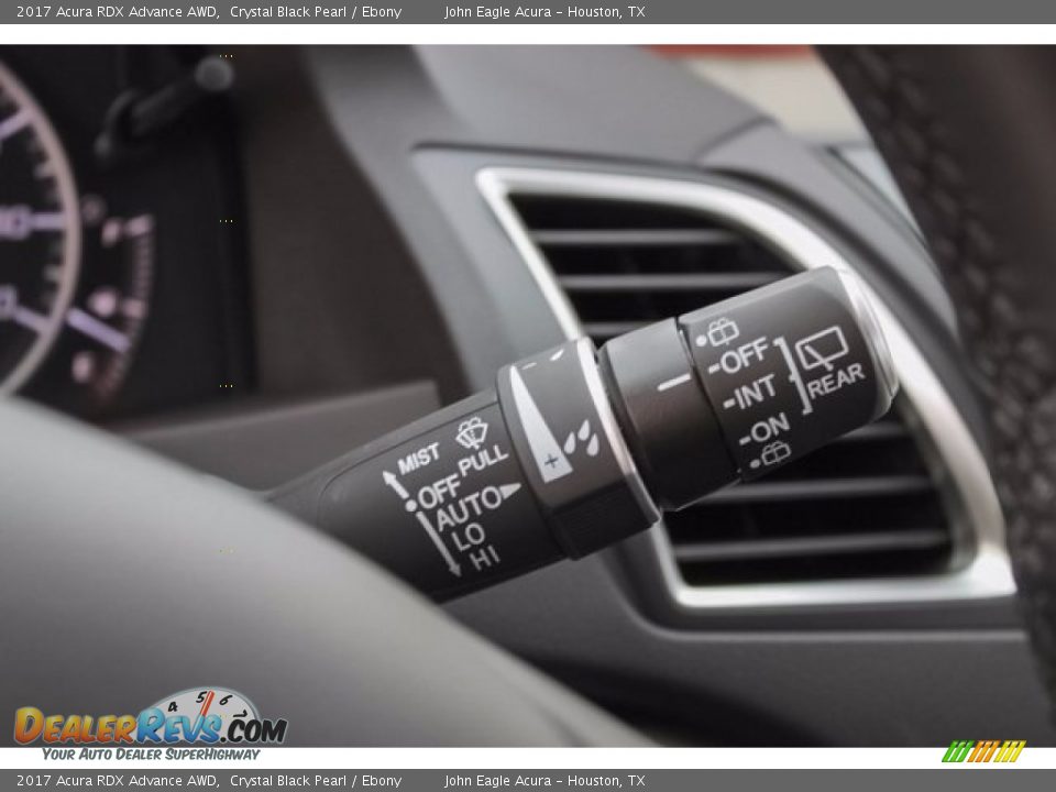 2017 Acura RDX Advance AWD Crystal Black Pearl / Ebony Photo #34