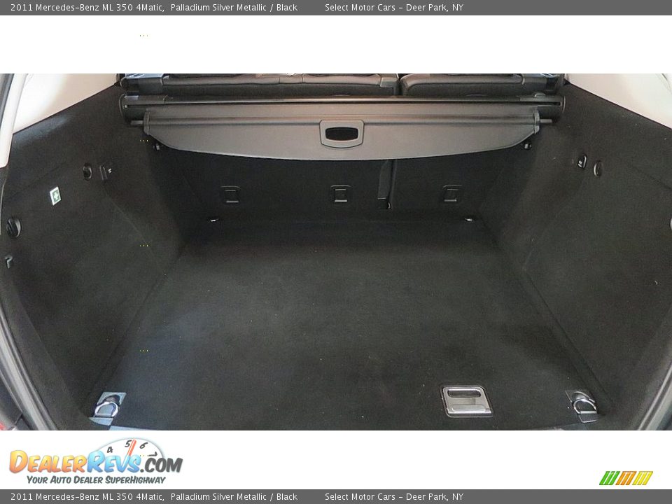 2011 Mercedes-Benz ML 350 4Matic Palladium Silver Metallic / Black Photo #16