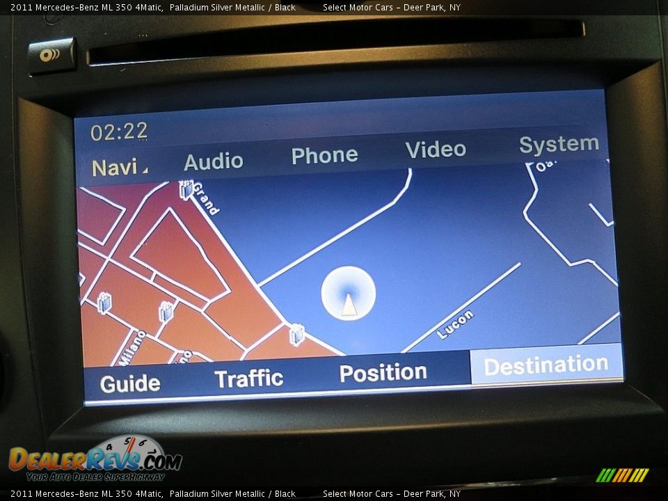 2011 Mercedes-Benz ML 350 4Matic Palladium Silver Metallic / Black Photo #19