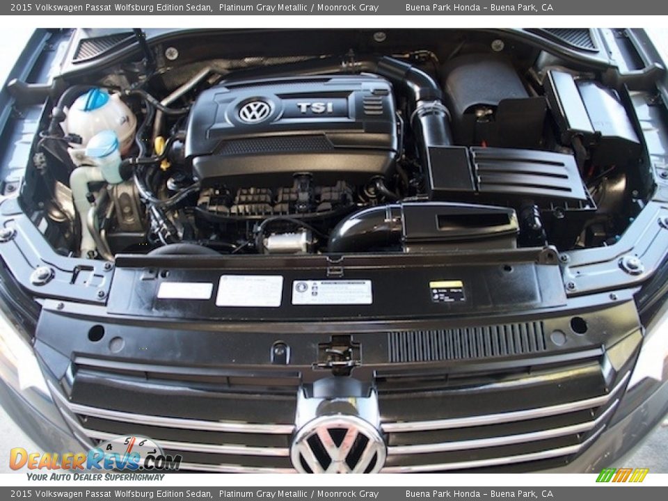 2015 Volkswagen Passat Wolfsburg Edition Sedan Platinum Gray Metallic / Moonrock Gray Photo #25