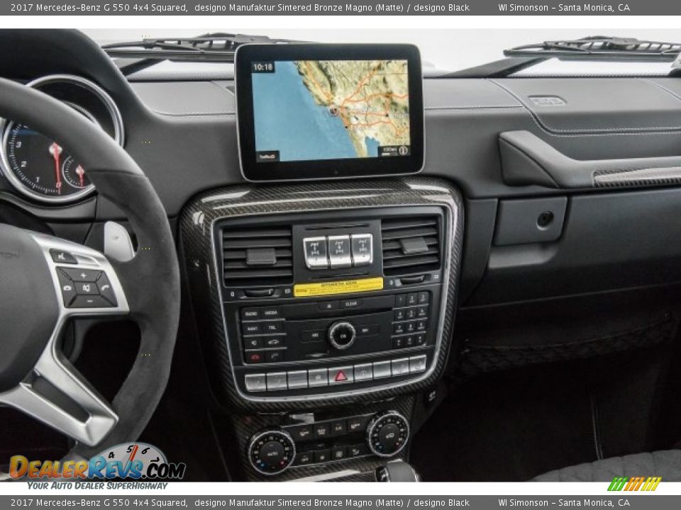 2017 Mercedes-Benz G 550 4x4 Squared designo Manufaktur Sintered Bronze Magno (Matte) / designo Black Photo #5