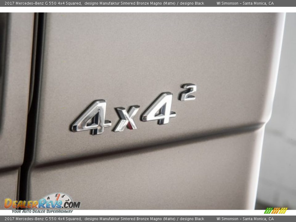 2017 Mercedes-Benz G 550 4x4 Squared Logo Photo #7