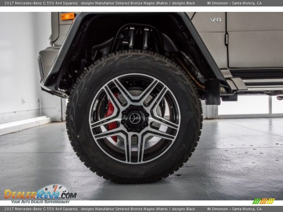 2017 Mercedes-Benz G 550 4x4 Squared Wheel Photo #8