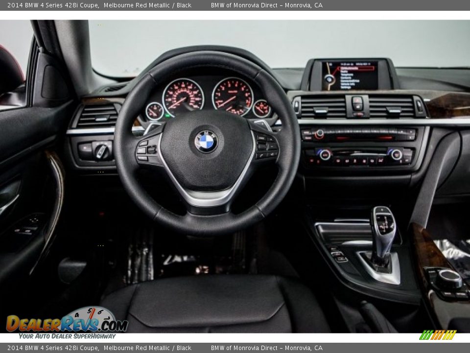2014 BMW 4 Series 428i Coupe Melbourne Red Metallic / Black Photo #4