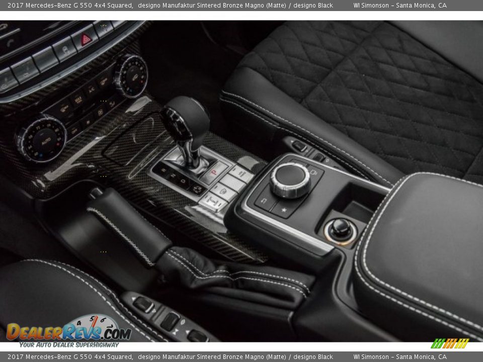 2017 Mercedes-Benz G 550 4x4 Squared designo Manufaktur Sintered Bronze Magno (Matte) / designo Black Photo #19