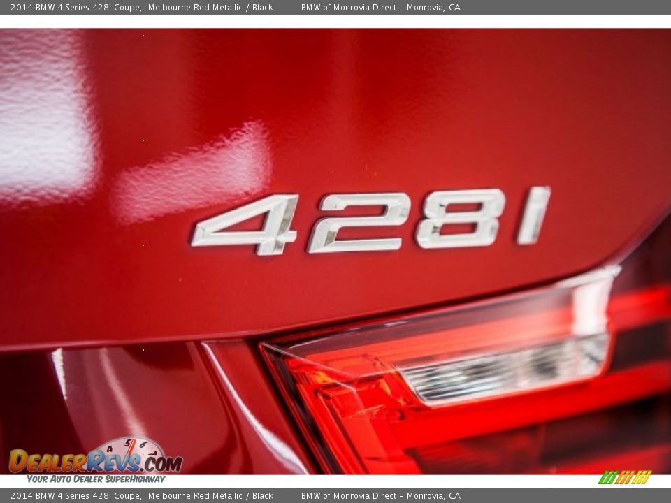 2014 BMW 4 Series 428i Coupe Melbourne Red Metallic / Black Photo #7