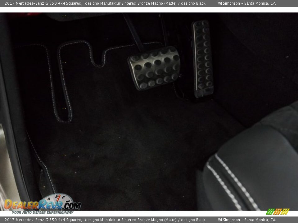 2017 Mercedes-Benz G 550 4x4 Squared designo Manufaktur Sintered Bronze Magno (Matte) / designo Black Photo #23