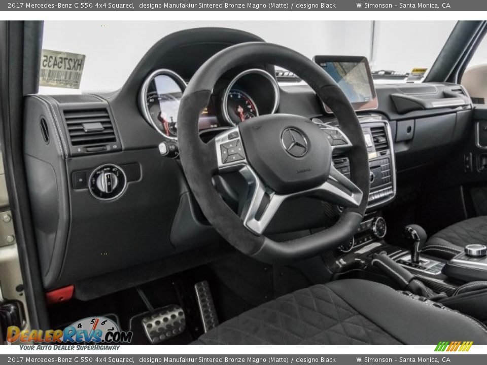 Dashboard of 2017 Mercedes-Benz G 550 4x4 Squared Photo #25