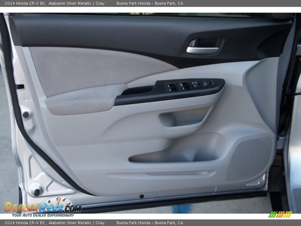 2014 Honda CR-V EX Alabaster Silver Metallic / Gray Photo #23