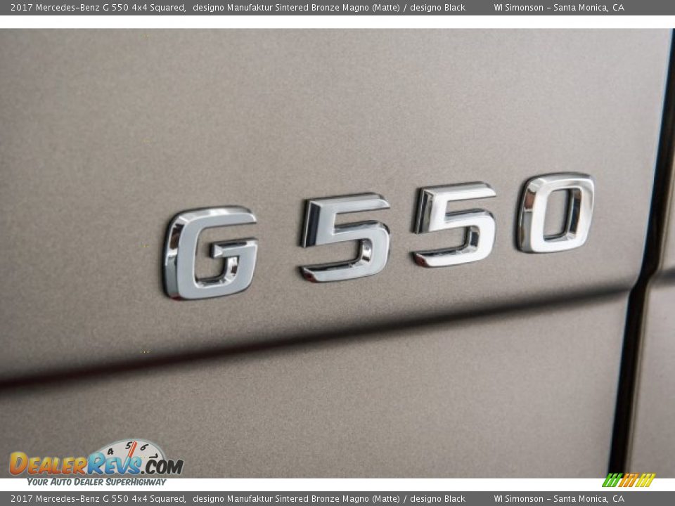 2017 Mercedes-Benz G 550 4x4 Squared Logo Photo #27