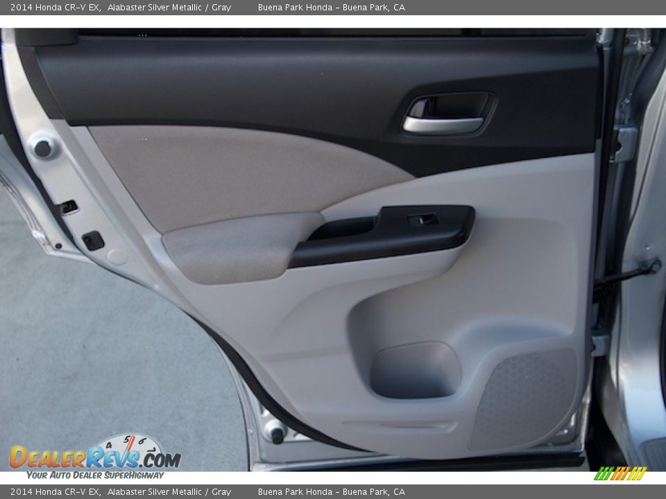 2014 Honda CR-V EX Alabaster Silver Metallic / Gray Photo #24
