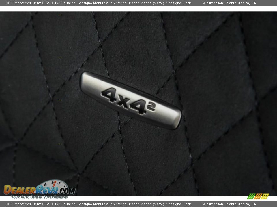 2017 Mercedes-Benz G 550 4x4 Squared Logo Photo #28