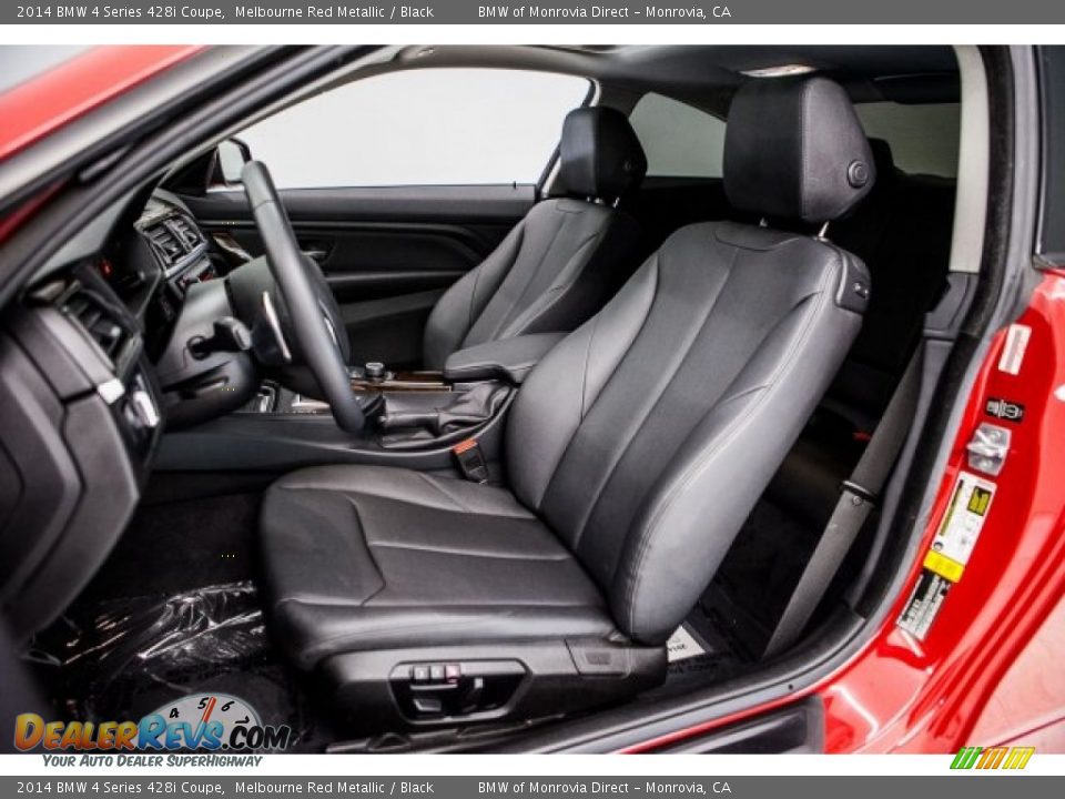 2014 BMW 4 Series 428i Coupe Melbourne Red Metallic / Black Photo #16