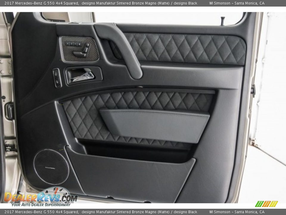 Door Panel of 2017 Mercedes-Benz G 550 4x4 Squared Photo #31