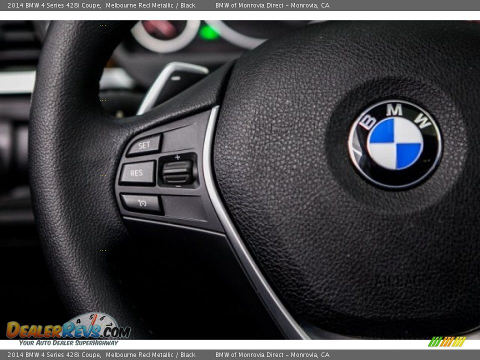 2014 BMW 4 Series 428i Coupe Melbourne Red Metallic / Black Photo #17