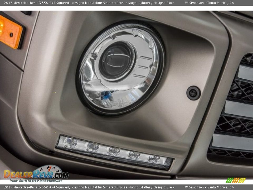 2017 Mercedes-Benz G 550 4x4 Squared designo Manufaktur Sintered Bronze Magno (Matte) / designo Black Photo #33