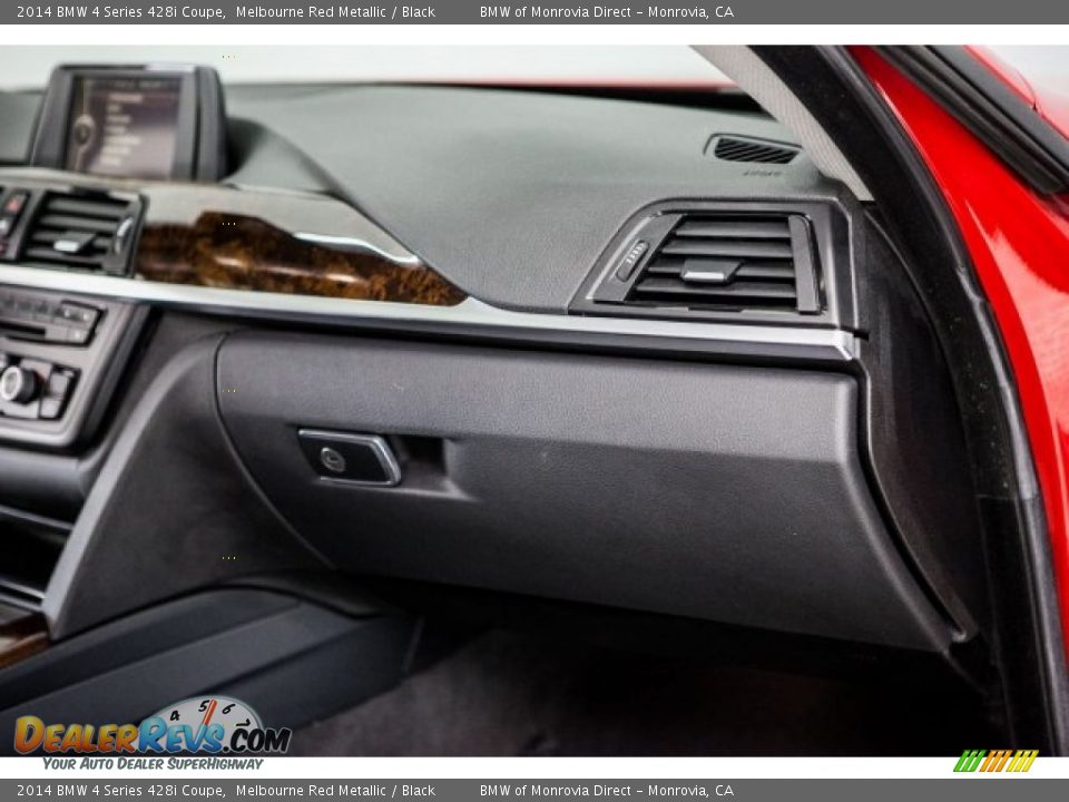 2014 BMW 4 Series 428i Coupe Melbourne Red Metallic / Black Photo #25