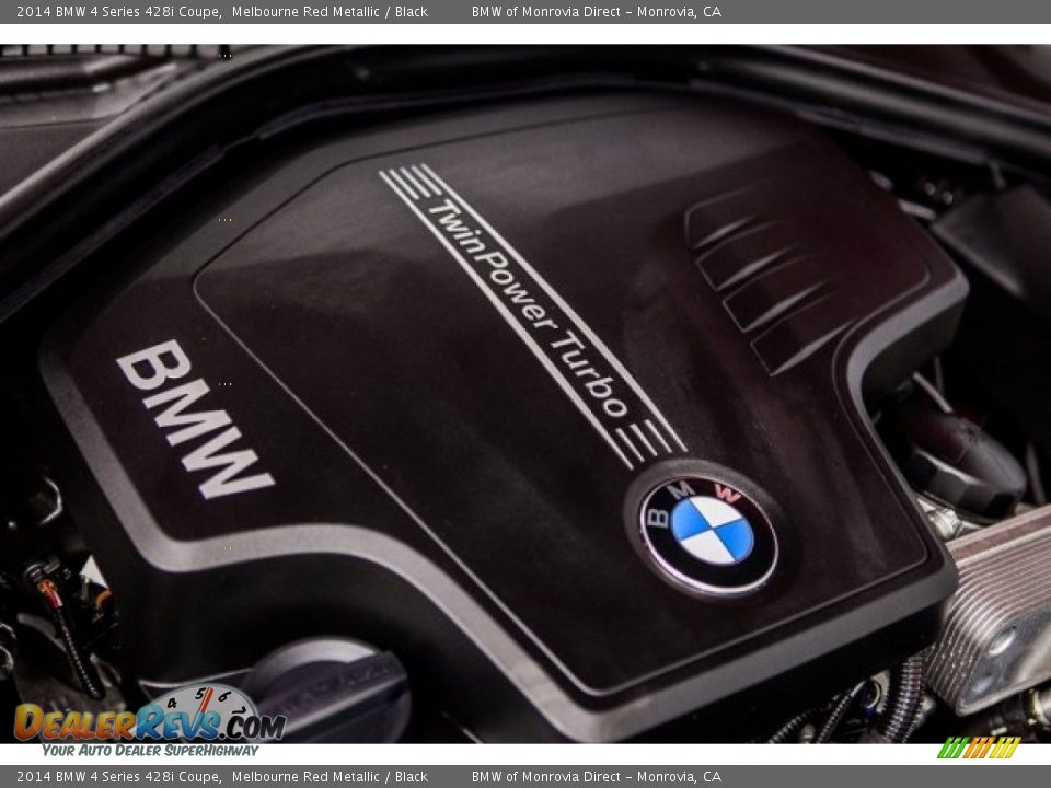 2014 BMW 4 Series 428i Coupe Melbourne Red Metallic / Black Photo #28