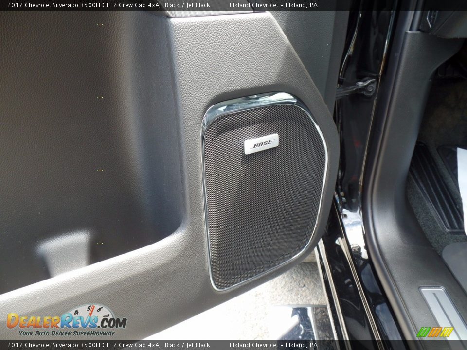 2017 Chevrolet Silverado 3500HD LTZ Crew Cab 4x4 Black / Jet Black Photo #20