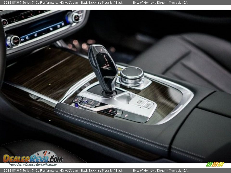 2018 BMW 7 Series 740e iPerformance xDrive Sedan Black Sapphire Metallic / Black Photo #7