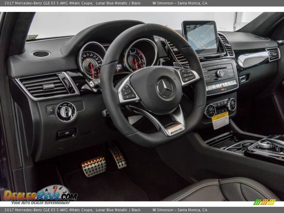 Dashboard of 2017 Mercedes-Benz GLE 63 S AMG 4Matic Coupe Photo #6
