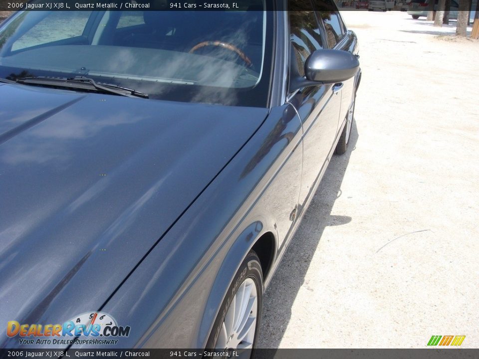 2006 Jaguar XJ XJ8 L Quartz Metallic / Charcoal Photo #13