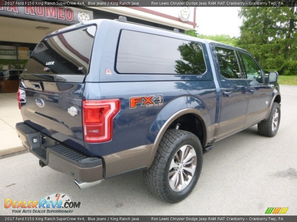 2017 Ford F150 King Ranch SuperCrew 4x4 Blue Jeans / King Ranch Java Photo #2