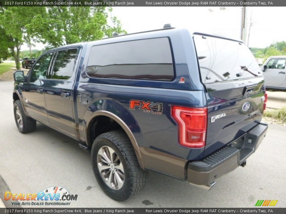 2017 Ford F150 King Ranch SuperCrew 4x4 Blue Jeans / King Ranch Java Photo #7