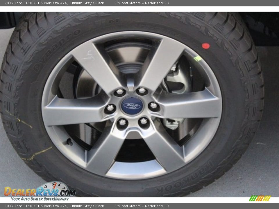 2017 Ford F150 XLT SuperCrew 4x4 Lithium Gray / Black Photo #4