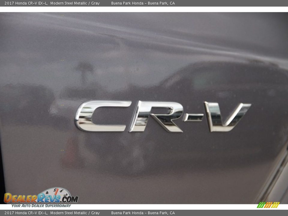 2017 Honda CR-V EX-L Modern Steel Metallic / Gray Photo #3