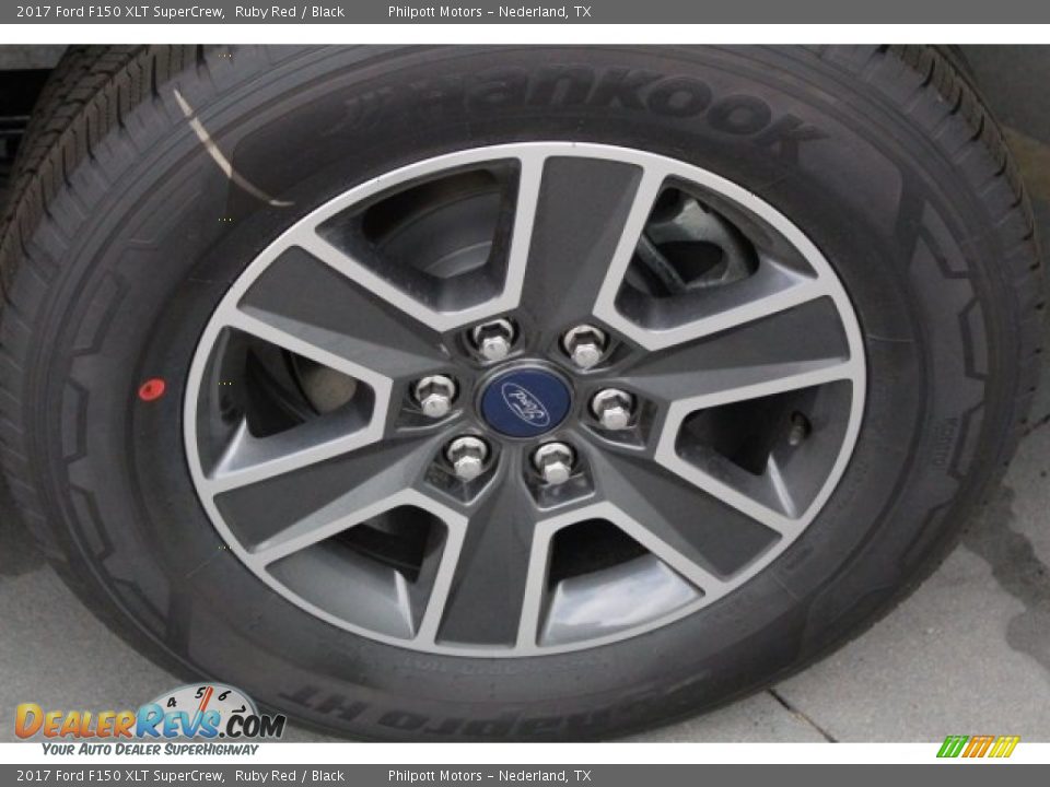 2017 Ford F150 XLT SuperCrew Ruby Red / Black Photo #4
