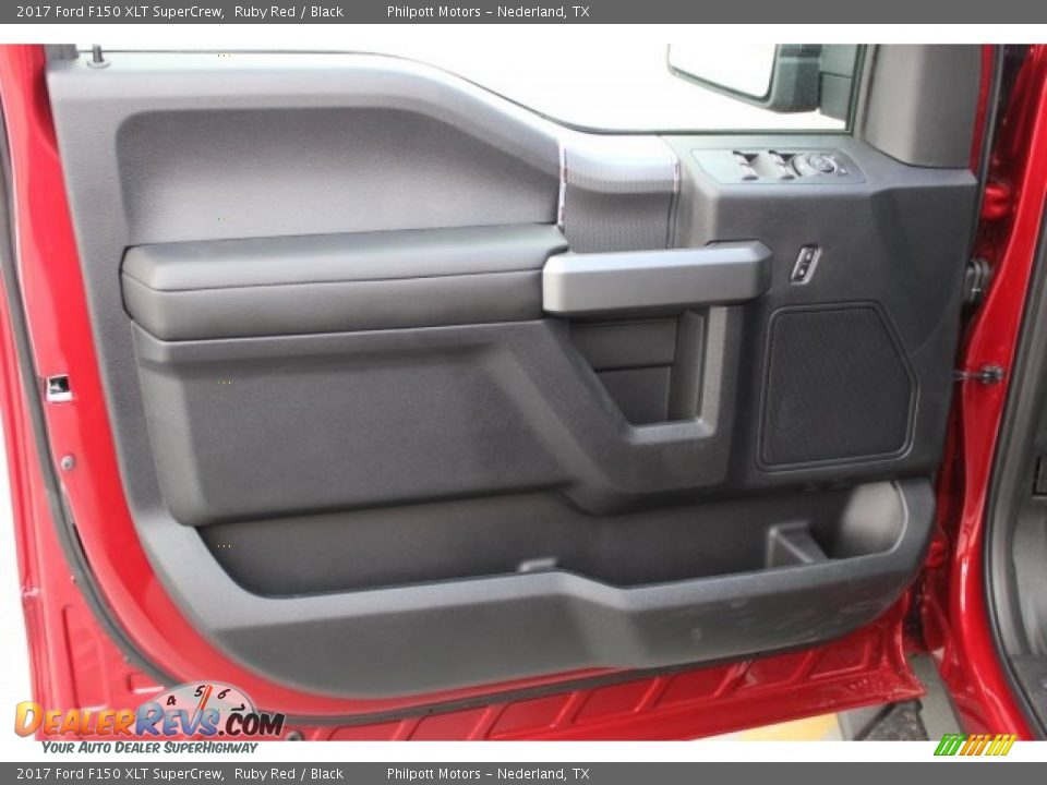2017 Ford F150 XLT SuperCrew Ruby Red / Black Photo #9