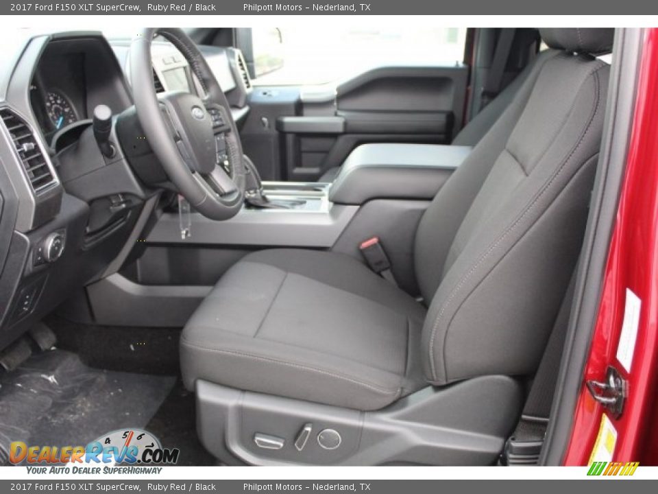 2017 Ford F150 XLT SuperCrew Ruby Red / Black Photo #11