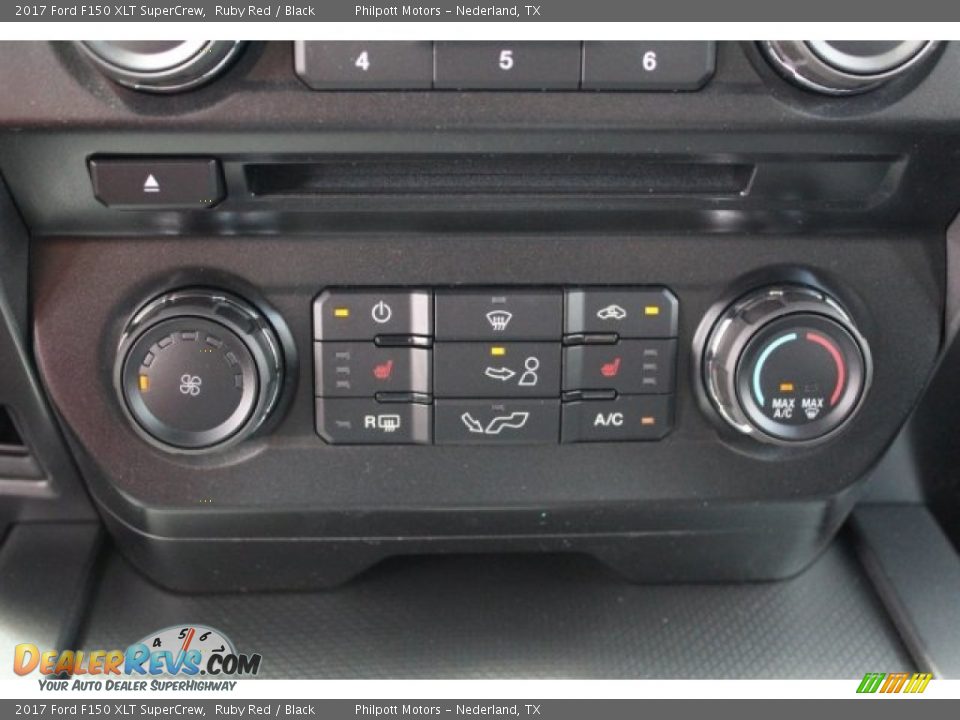 2017 Ford F150 XLT SuperCrew Ruby Red / Black Photo #16