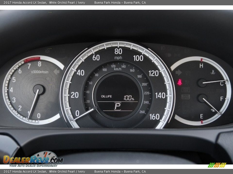 2017 Honda Accord LX Sedan White Orchid Pearl / Ivory Photo #15