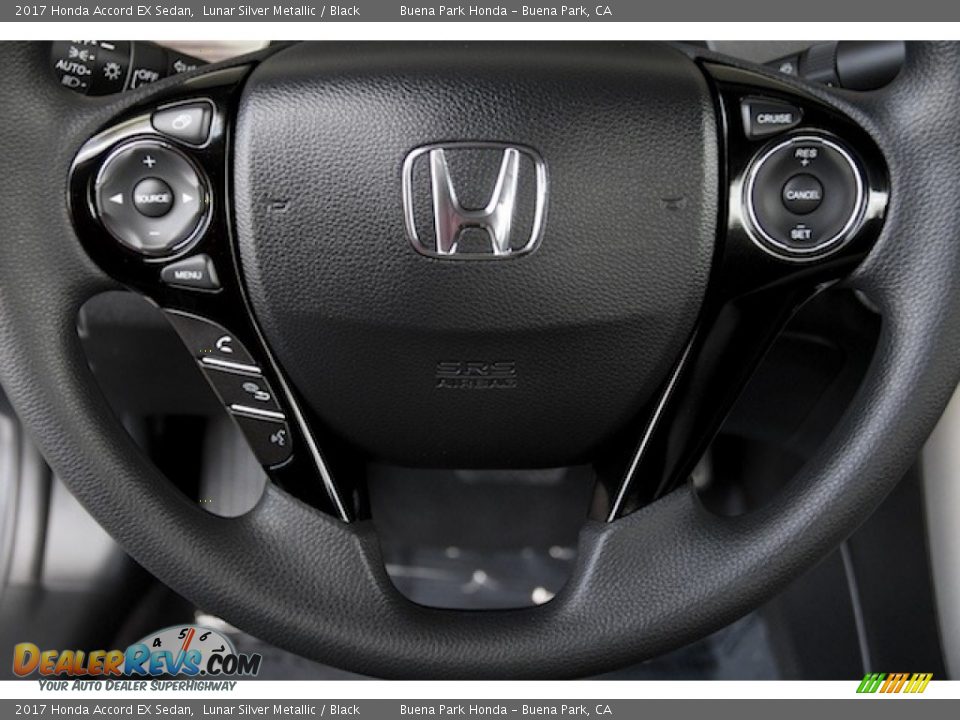 2017 Honda Accord EX Sedan Lunar Silver Metallic / Black Photo #10