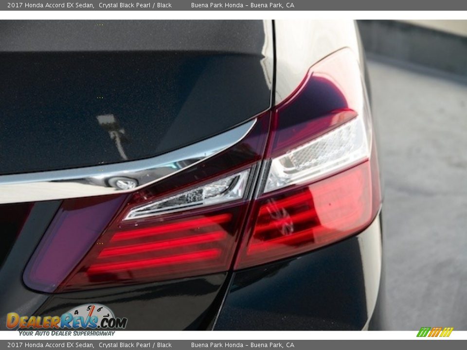 2017 Honda Accord EX Sedan Crystal Black Pearl / Black Photo #4