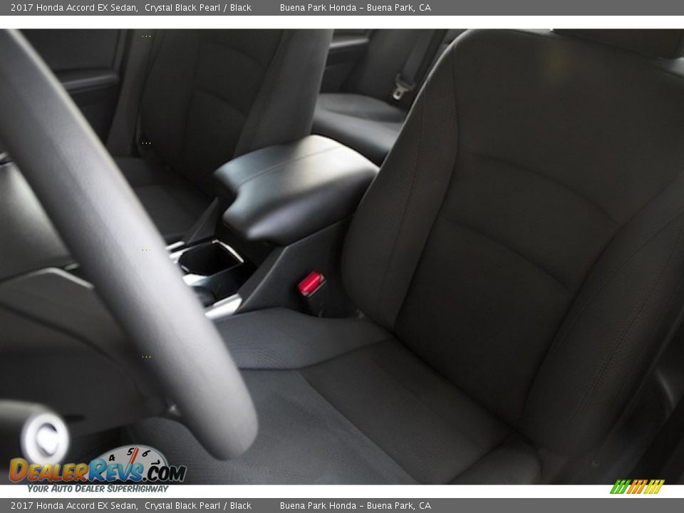 2017 Honda Accord EX Sedan Crystal Black Pearl / Black Photo #11