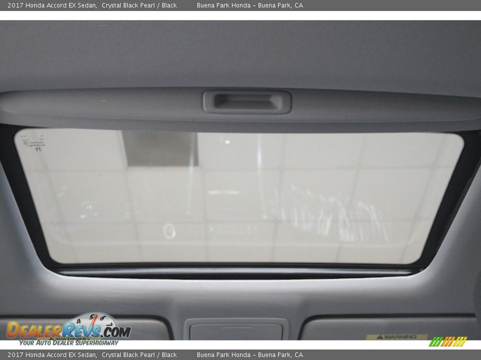 2017 Honda Accord EX Sedan Crystal Black Pearl / Black Photo #14