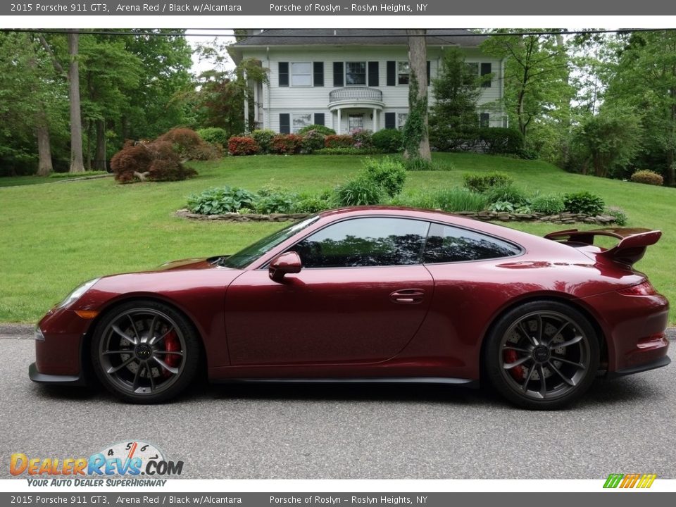 2015 Porsche 911 GT3 Arena Red / Black w/Alcantara Photo #3
