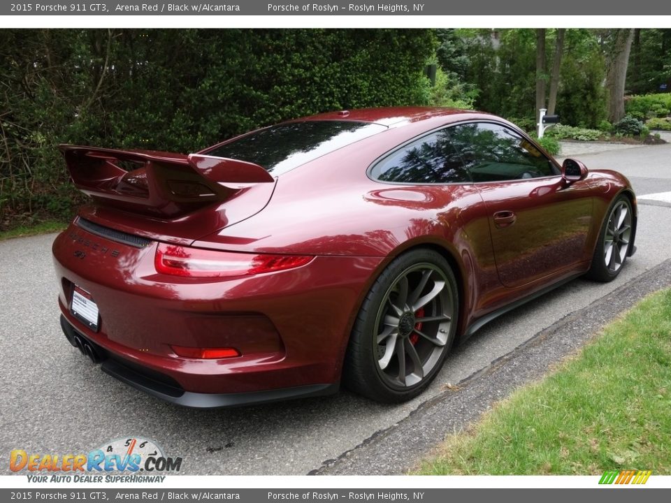 2015 Porsche 911 GT3 Arena Red / Black w/Alcantara Photo #6