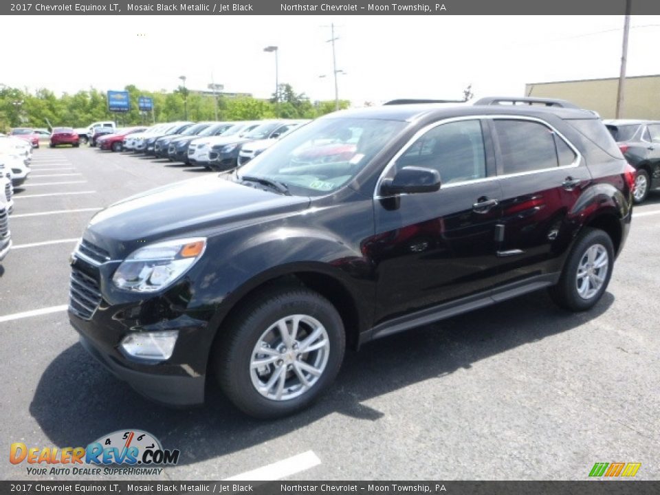 2017 Chevrolet Equinox LT Mosaic Black Metallic / Jet Black Photo #1