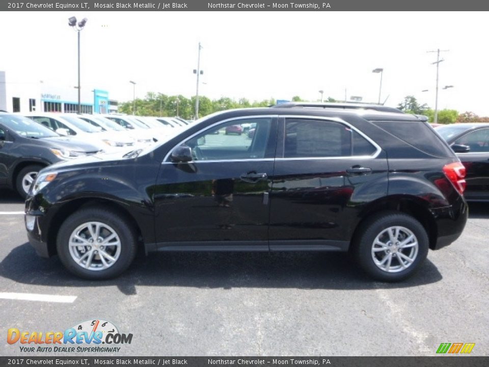 2017 Chevrolet Equinox LT Mosaic Black Metallic / Jet Black Photo #2